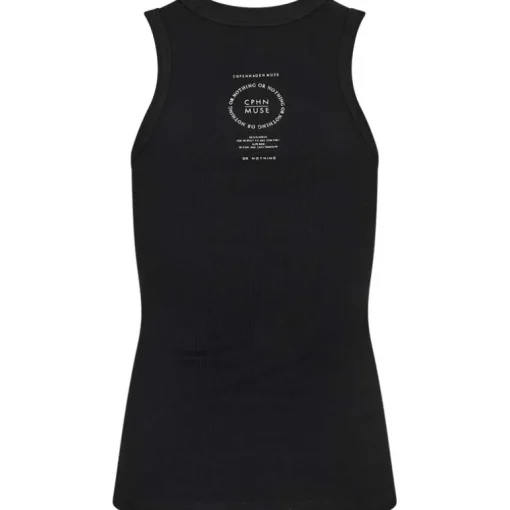 Copenhagen Muse CMSiv Slim Fit Tank Top Black