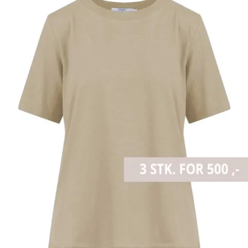 Coster Copenhagen CCH1118 Regular T-Shirt 406 Sand Olive