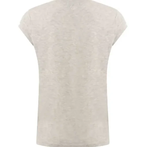Coster Copenhagen CCH1101 V-Neck T-Shirt 129 Lysegrå