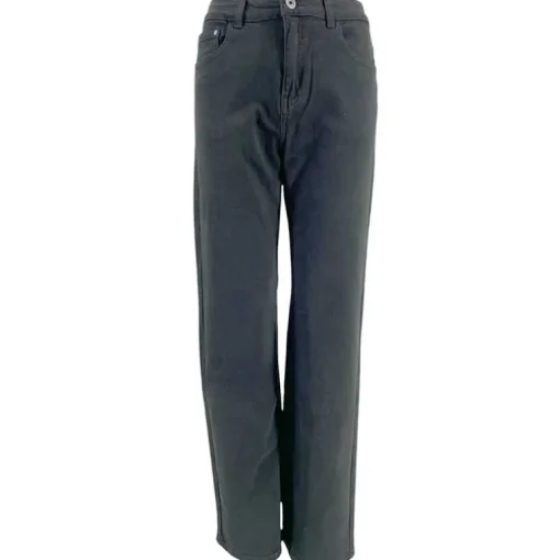 J By J 6972 Wide Stretch Jeans Black