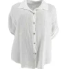 J BY J Puro Linen Shirt Hvid