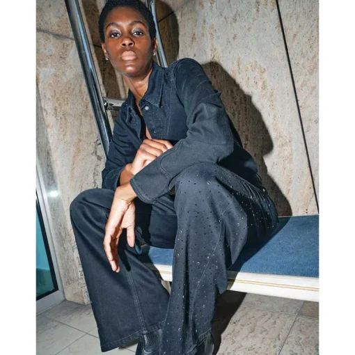 Mos Mosh MMRelee Star Jeans Dark Grey