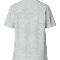 Pieces PCRia SS Solid Tee Noos Light Grey Melange