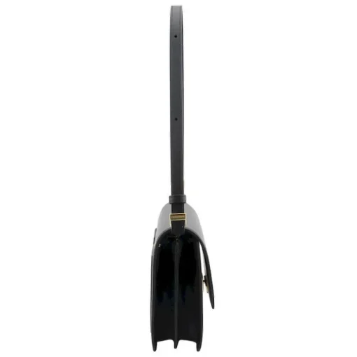 Pourchet Paris 79046 Anjou Large Crossbag Noir