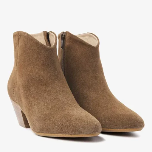 VIA VAI CLAIRE SUEDE BOOTS BRUN